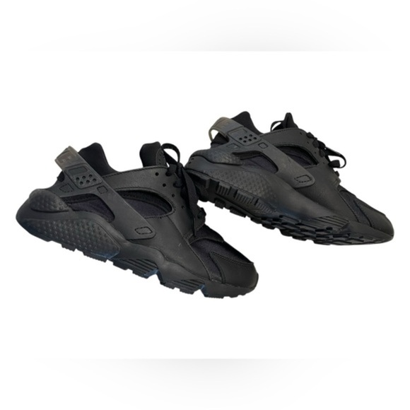 Nike‎ Air Women’s Huarache Shoes Triple Black Size 8 - Picture 3 of 15